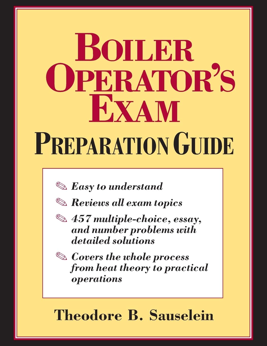 Boiler Operator's Exam Prep Guide (PB)