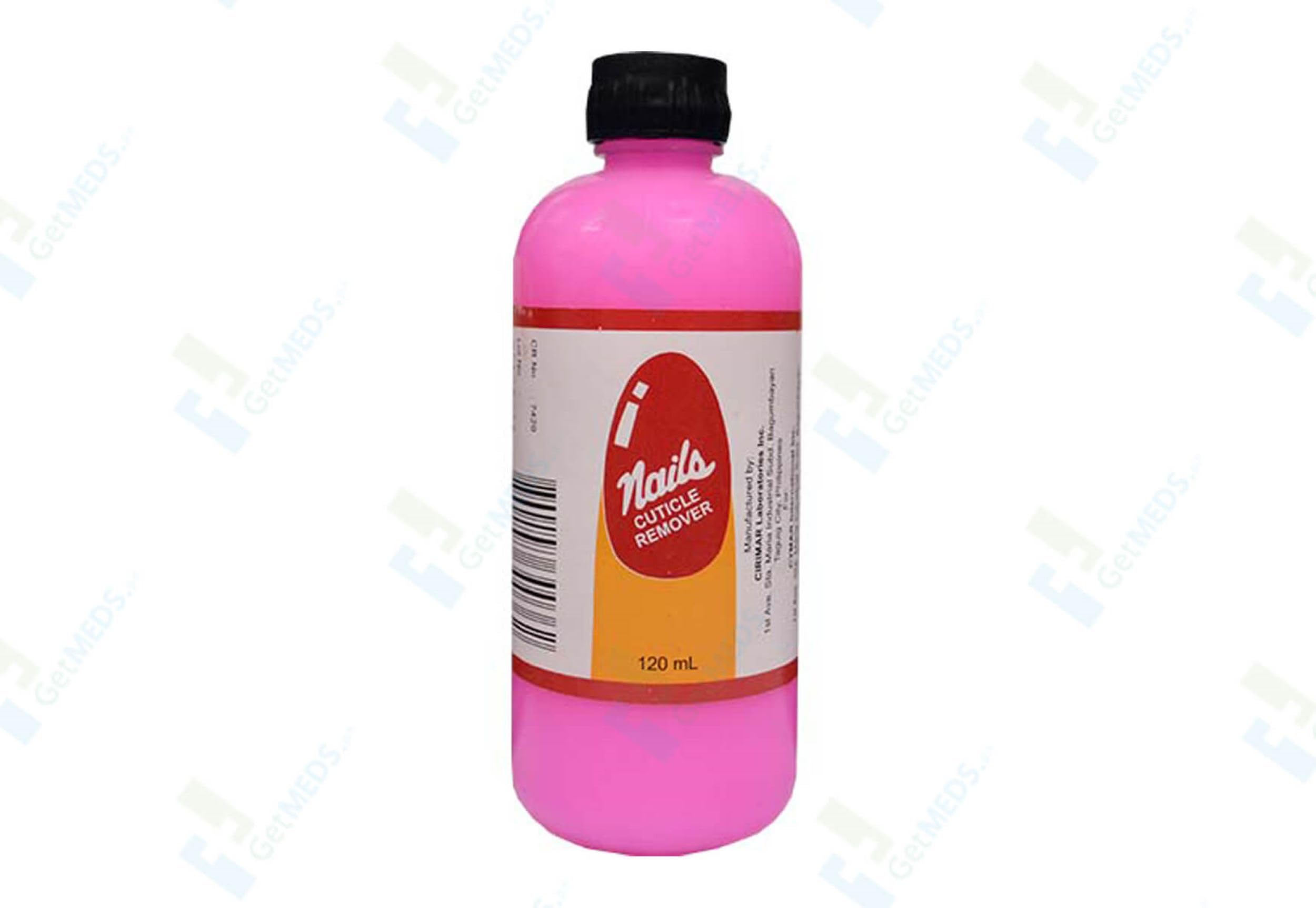 Nails Cuticle Remover - Helps to Remove Overgrown Cuticles - Clean Underside Yellow Tone - Gentle Softening Formula - Hydrating Nail Treatment - 120 ml