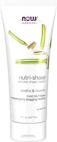 Creme Barbear Nutri-Shave Now Foods 237ml Importado
