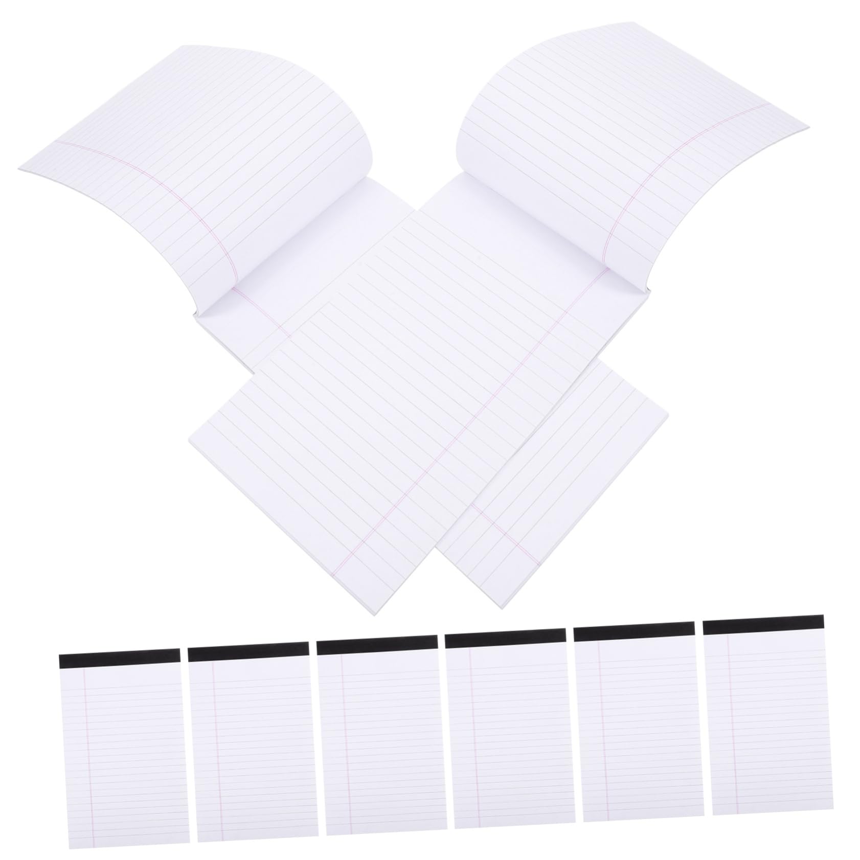 Homoyoyo 8 pièces Bloc Notes Ligné Recharges Notes Détachables Mémo Pratique pour Bureau et Maison