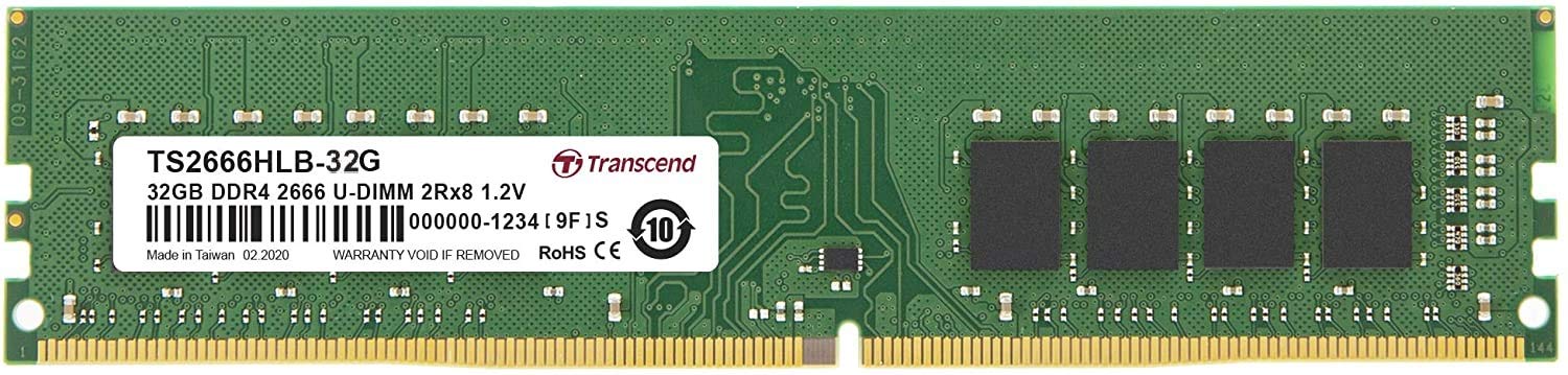 Amazon.co.jp: TS2666HLE-32G [32GB DDR4 2666 Unbuffered Long-DIMM