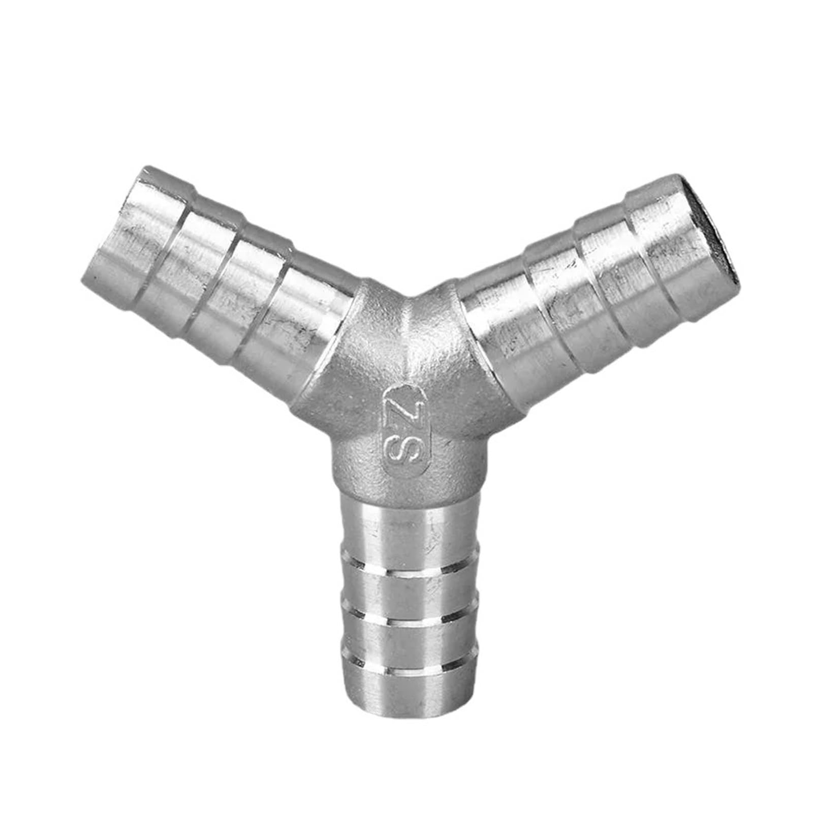 6 8 10 12 13 14 15 16 20 25 32 40 50 Mm espiga for manguera en forma de Y 3 vías divisor de cola de manguera 304 acero inoxidable agua Gas aire hogar jardín(40MM_ID HOSE)