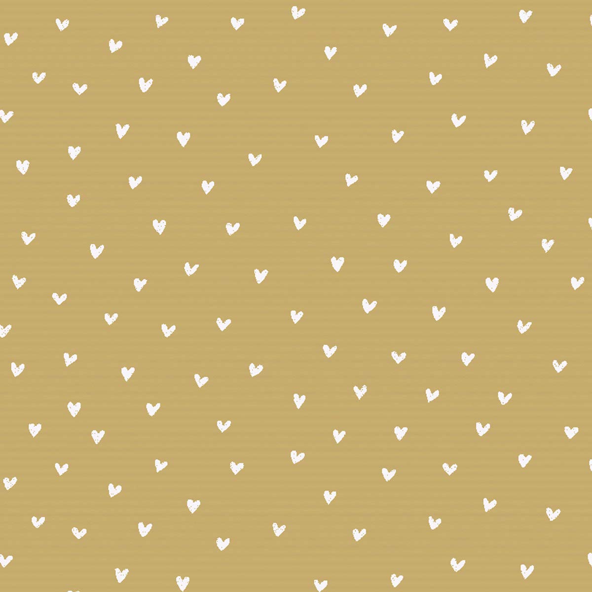 FSC große Rolle Geschenkpapier Herzen weiss 70 cm x 250 m | 60 g/m² Secare Rolle | HUTNER