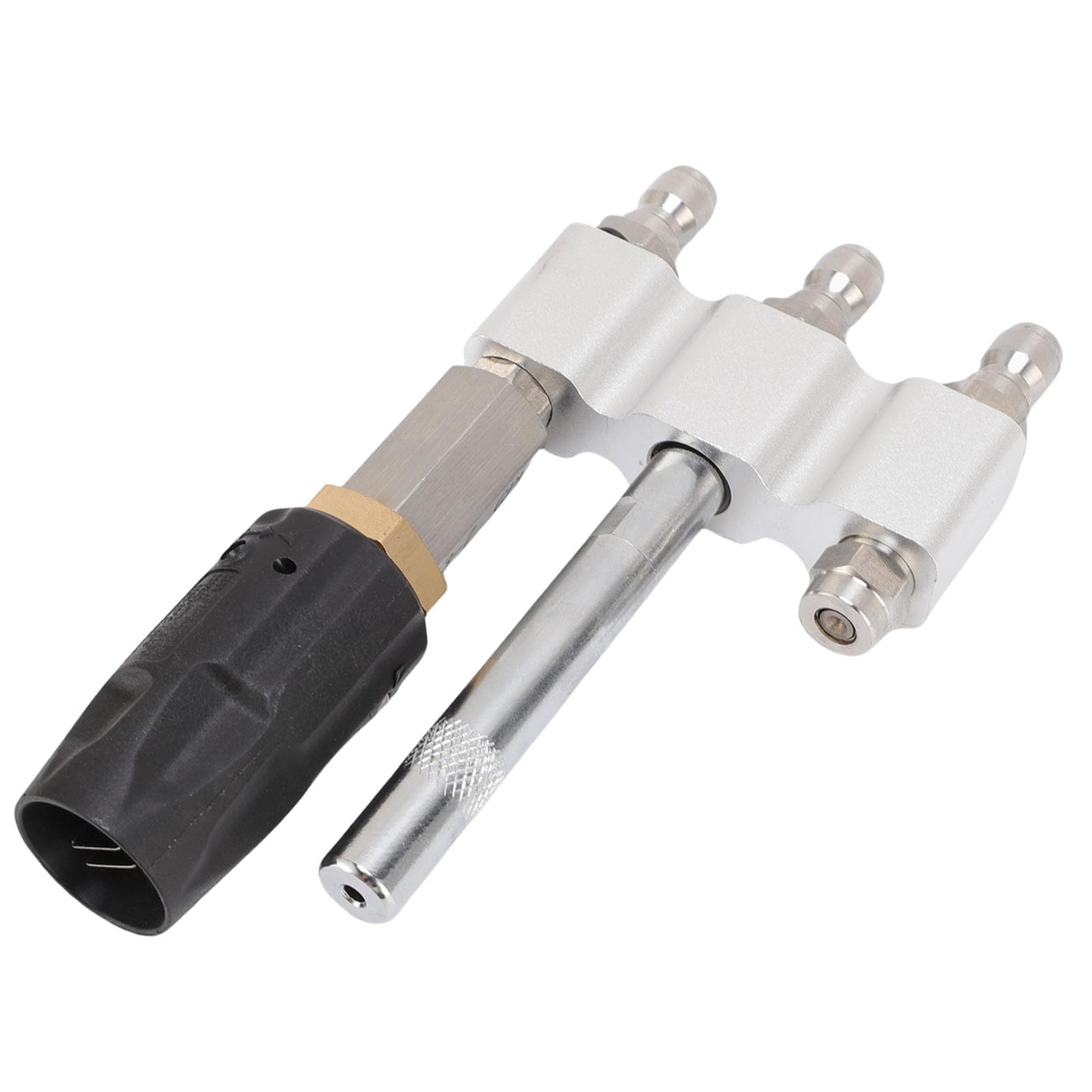 LiebeWH Ugello a Spirale M5 Punta a Lunga Portata in Acciaio Inossidabile Efficiente Adatta per Idropulitrice Portata 3-7GPM per Scena Applicabile 1000-6000PSI