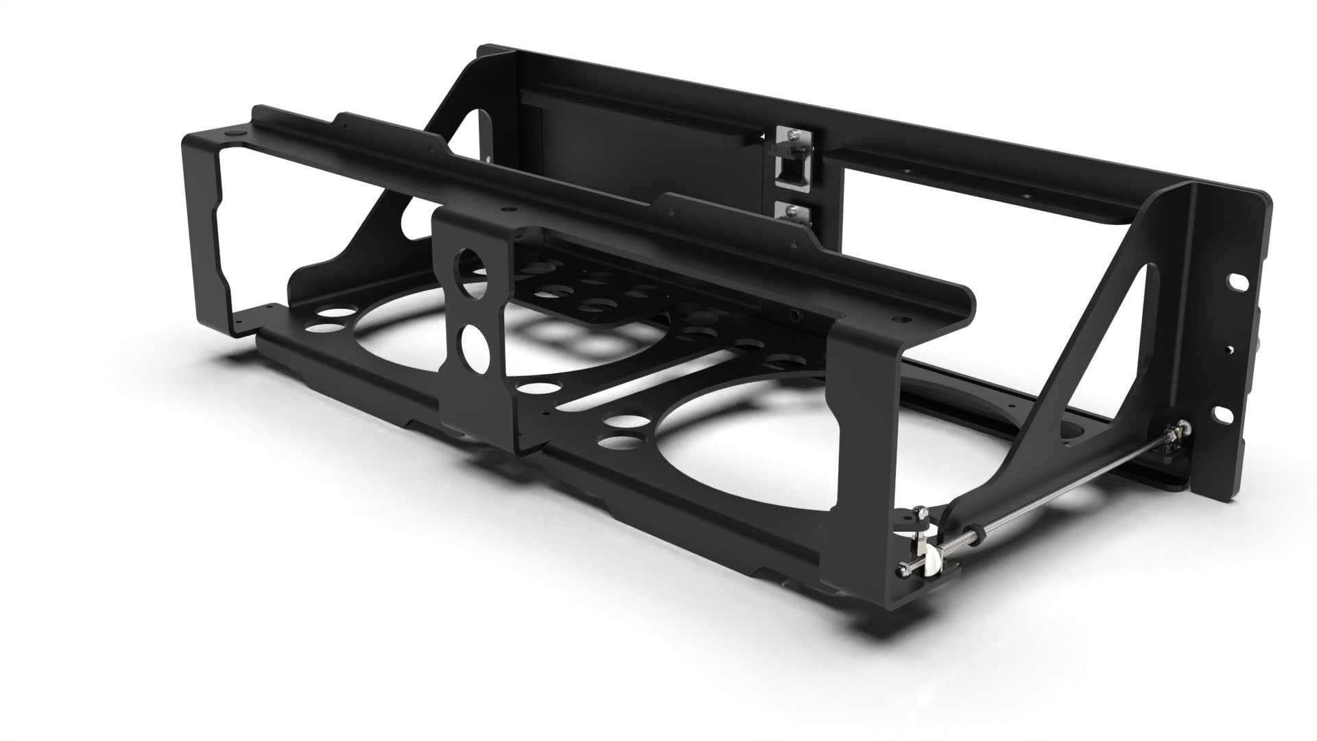 MAC - Soporte para rack de Mac (19 pulgadas, 3U para 1 o 2 estudios)