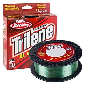 Berkley Trilene® XL®, Low-Vis Green, 6lb | 2.7kg, 1000yd | 914m Monofilament Fishing Line, Suitable for Freshwater Environments