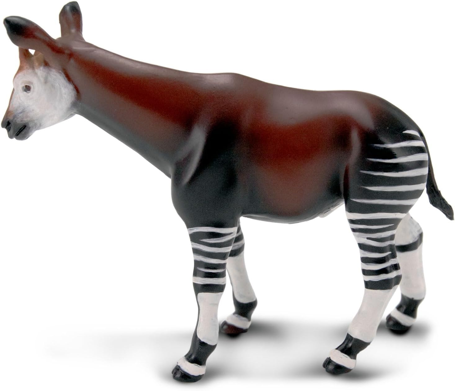 Safari Ltd. Okapi Figure - Realistic 5" Wildlife Model - Educational Toy for Boys, Girls, and Kids Ages 3+