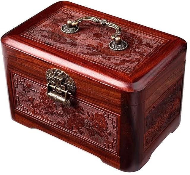 Jewelry Boxes For Women Jewelry Box Chinese Retro Storage Box Ring Earring Necklace Bracelet Watch Small Jewelry Storage