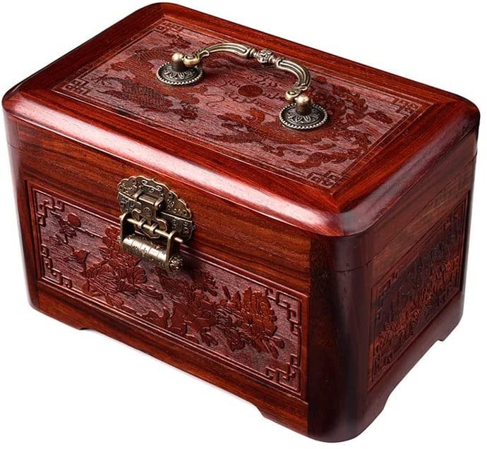 Jewelry Boxes For Women Jewelry Box Chinese Retro Storage Box Ring Earring Necklace Bracelet Watch Small Jewelry Storage
