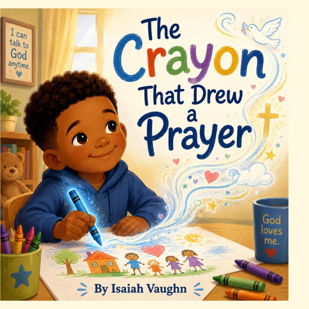 The Crayon That Drew a Prayer: A Faith-Based Picture Book About Talking to God, Prayer, Gratitude, and Kindness