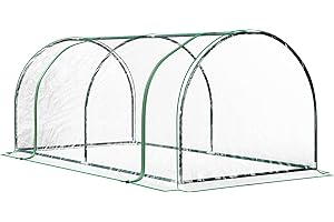 Outsunny Outdoor Single Portable Tunnel Greenhouse