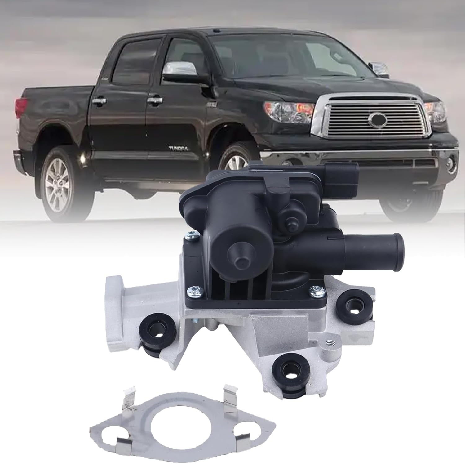 911-607 Secondary Air Injection Check Valve Compatible With 2010-2012 Toyota Sequoia 2010-2013 Toyota Tundra & Lexus GX460 4.6L V8 Air Pump Check Control Valve Replace #25701-38100