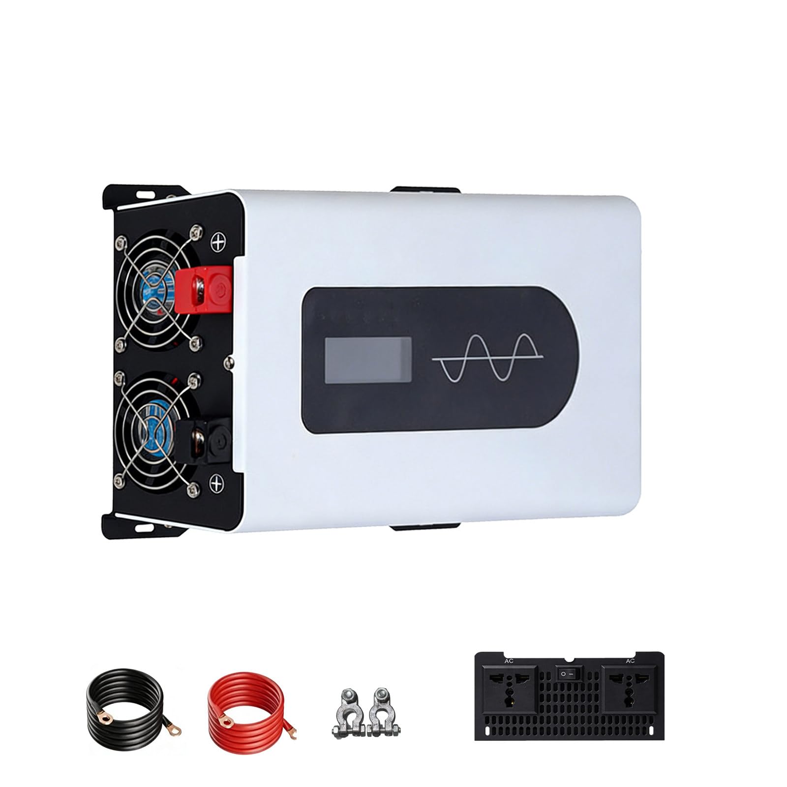 eQianyuan 24V Pure Sine Wave Power Inverter,1000W-6000W 2000W-110V