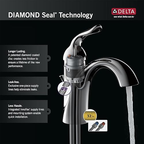 Miniatura 5 de Delta Faucet T4738-RB Lahara - Bañera romana con ribete de ducha de mano, bronce veneciano