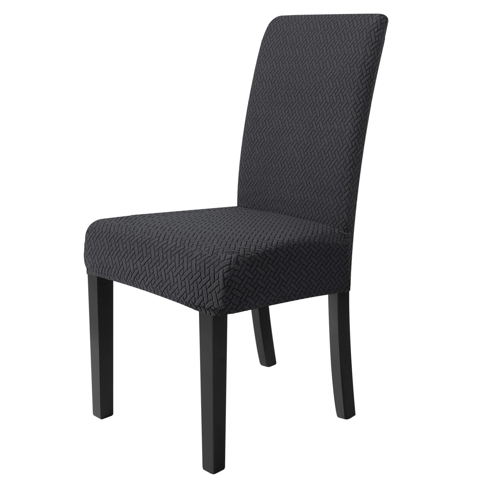 ECPGPMDLDT Chair Covers Stretch Kitchen Dining Room Removable Washable(D,4pcs)