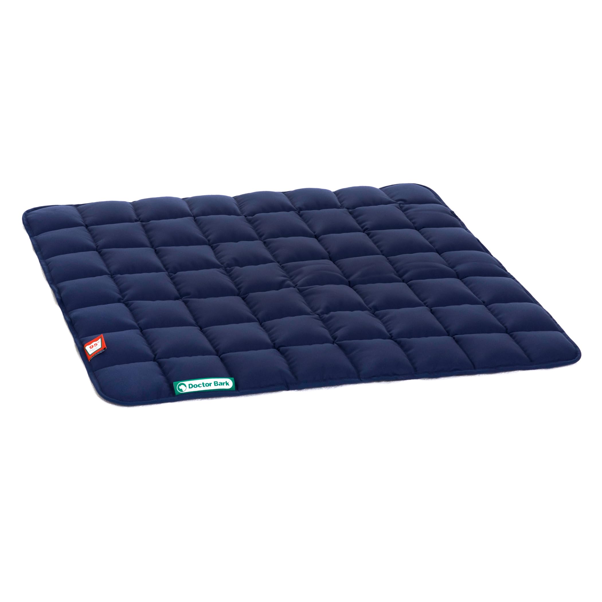 Doctor Bark Manta para Perros, Suave, Perros medianos, Resistente, para Interior y Exterior, Lavable hasta 95 °C (Talla M, Azul Real)