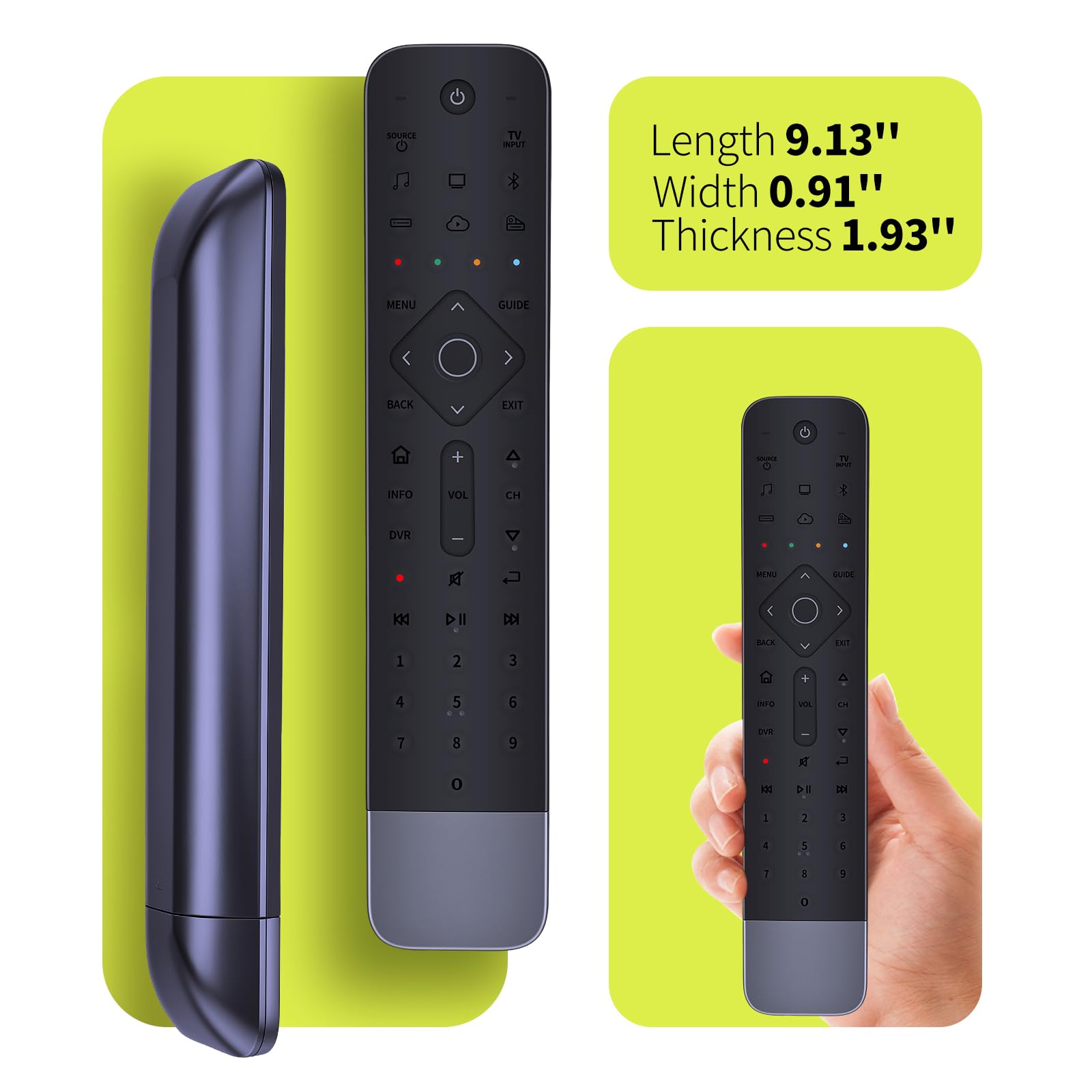 Telecomando adatto per Soundbar Bose 300 500 600 700 900 (con retroilluminazione)