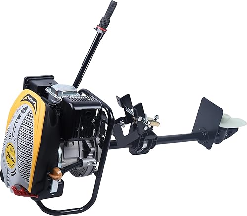 Miniatura 6 de Motor fuera de borda refrigerado por aire de 225CC de 4 tiempos 9HP Hélice de gasolina de alta resistencia Motor de barco de pesca Motor de un solo