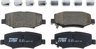 Pro TRC1274 Disc Brake Pad Set For Jeep Wrangler 2007-2017, Rear, And Other Applications