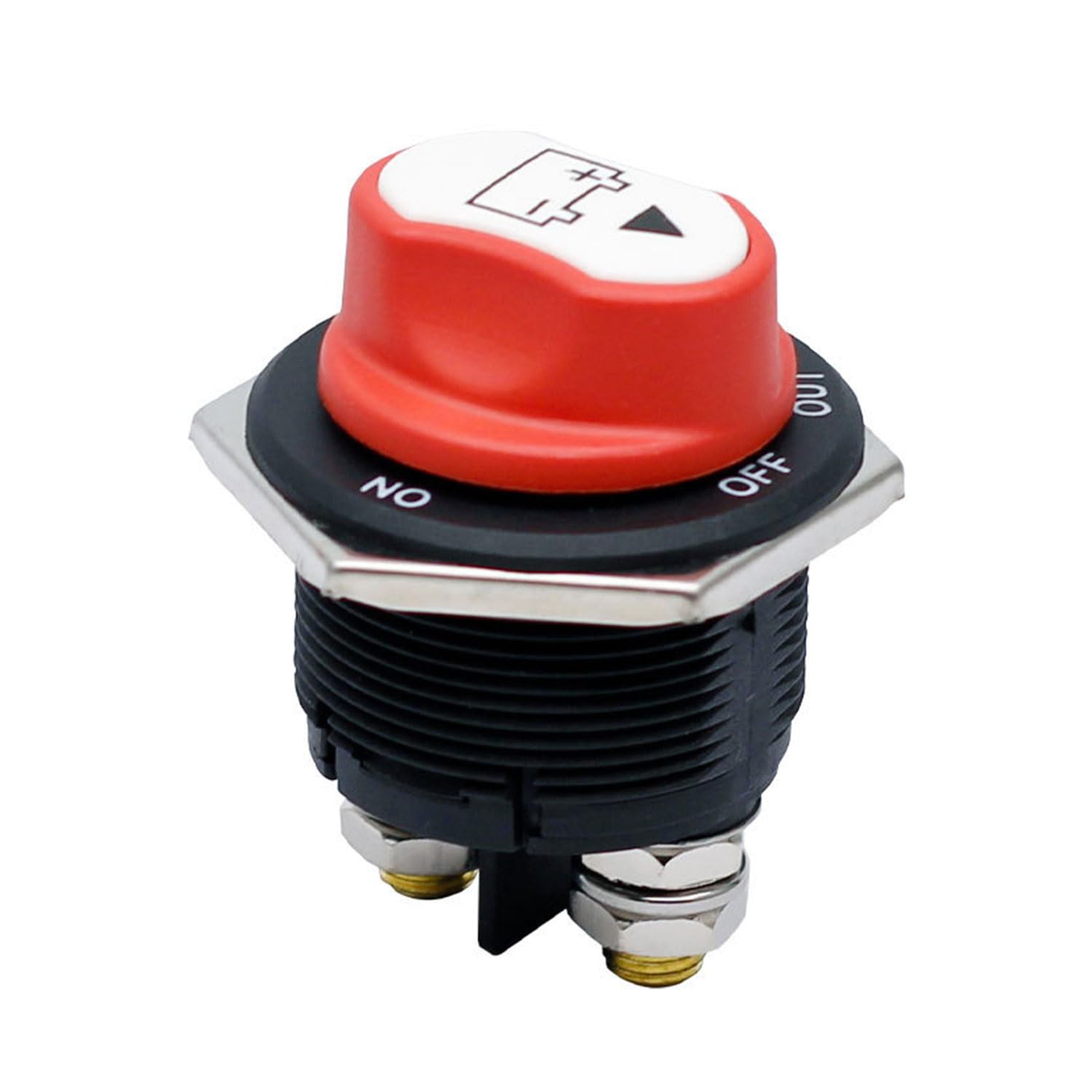 WattCycle Battery Switch, 12-48V Battery Disconnect Master Switch, Supports up to 200A Current, Disconnect Isolator (On/Off) for Cars, Vehicles, RVs and Boats