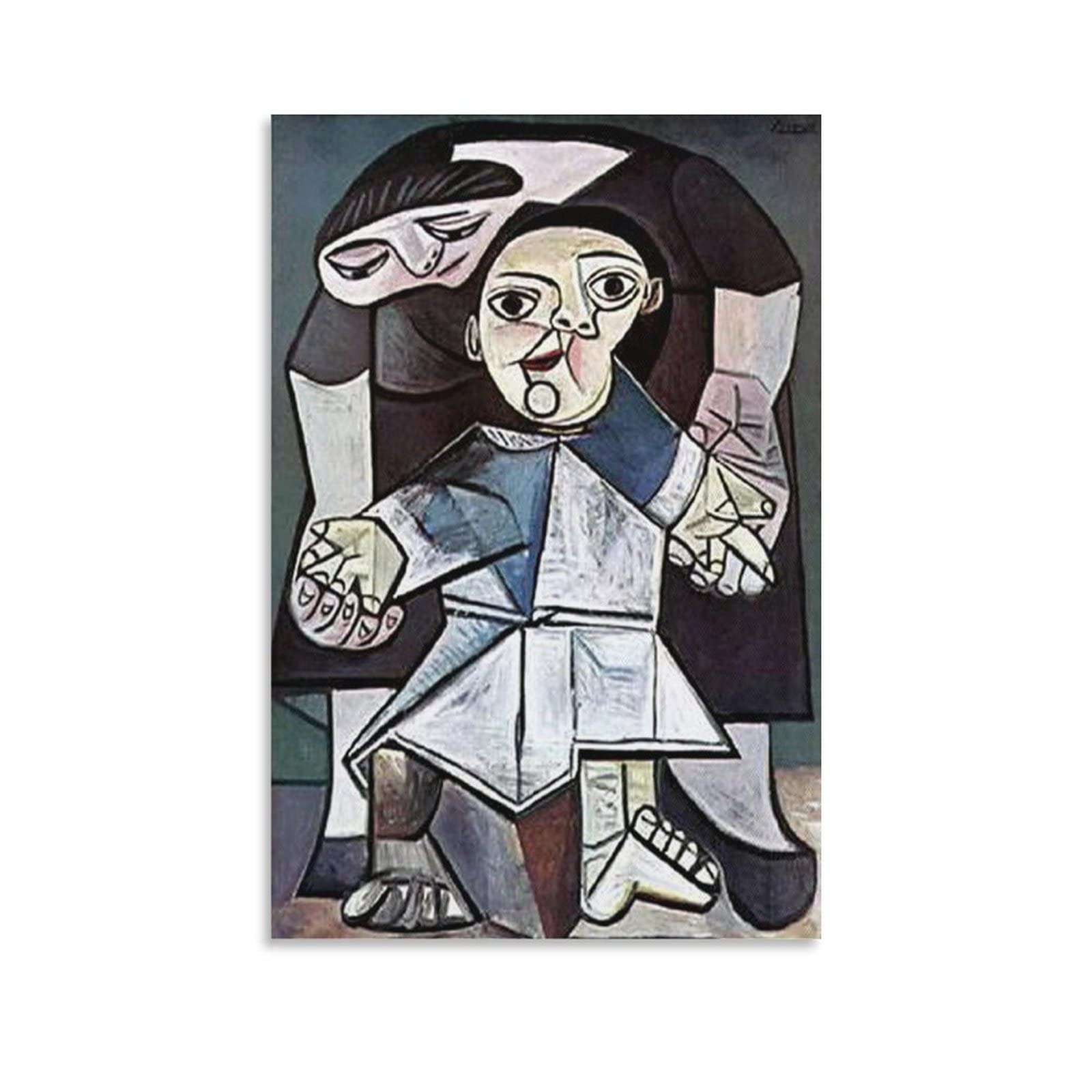 パブロ・ピカソ「ほおづえ」額装ポスター/アート/名画 picasso アートポスター Pablo Picasso（パブロ ピカソ）Le Bouquet