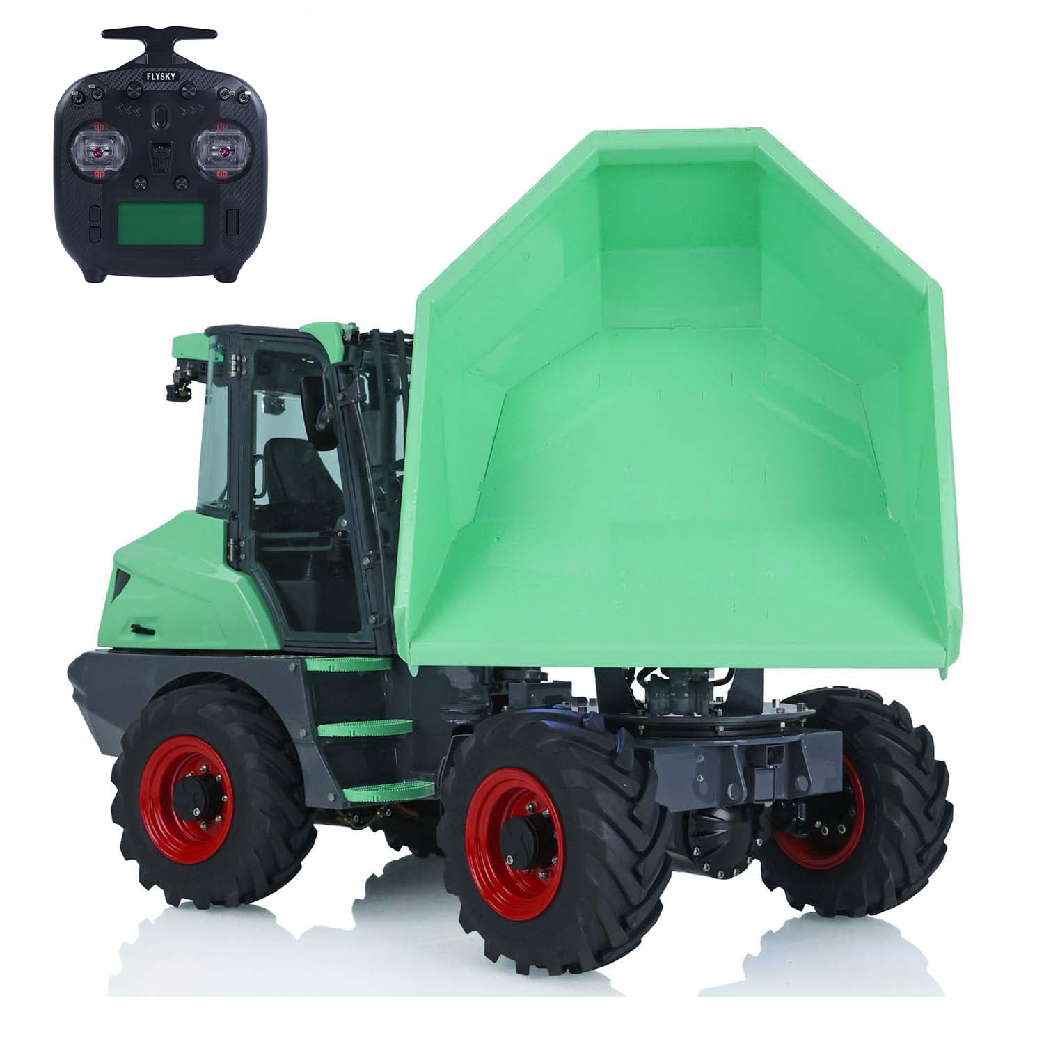 TOUCAN RC HOBBY LESU 1 14 AOUE 6MDX Metal RC Hydraulic Articulated Dumper Truck 4X4 Tipper Car