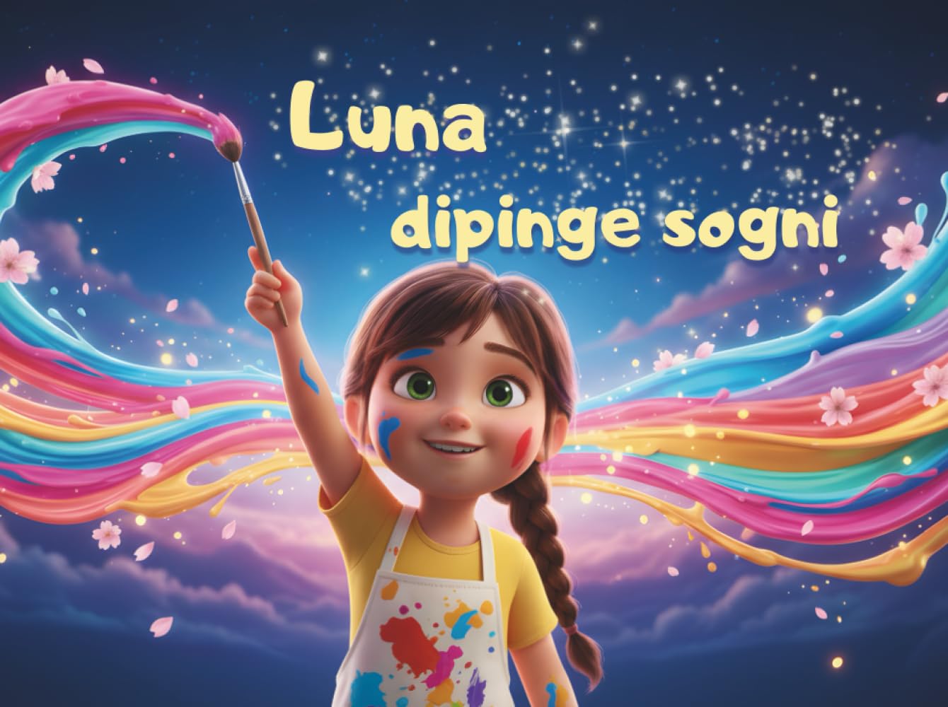LUNA AVEVA UN SOGNO... COLORATO: La storia di una piccola, grande artista
