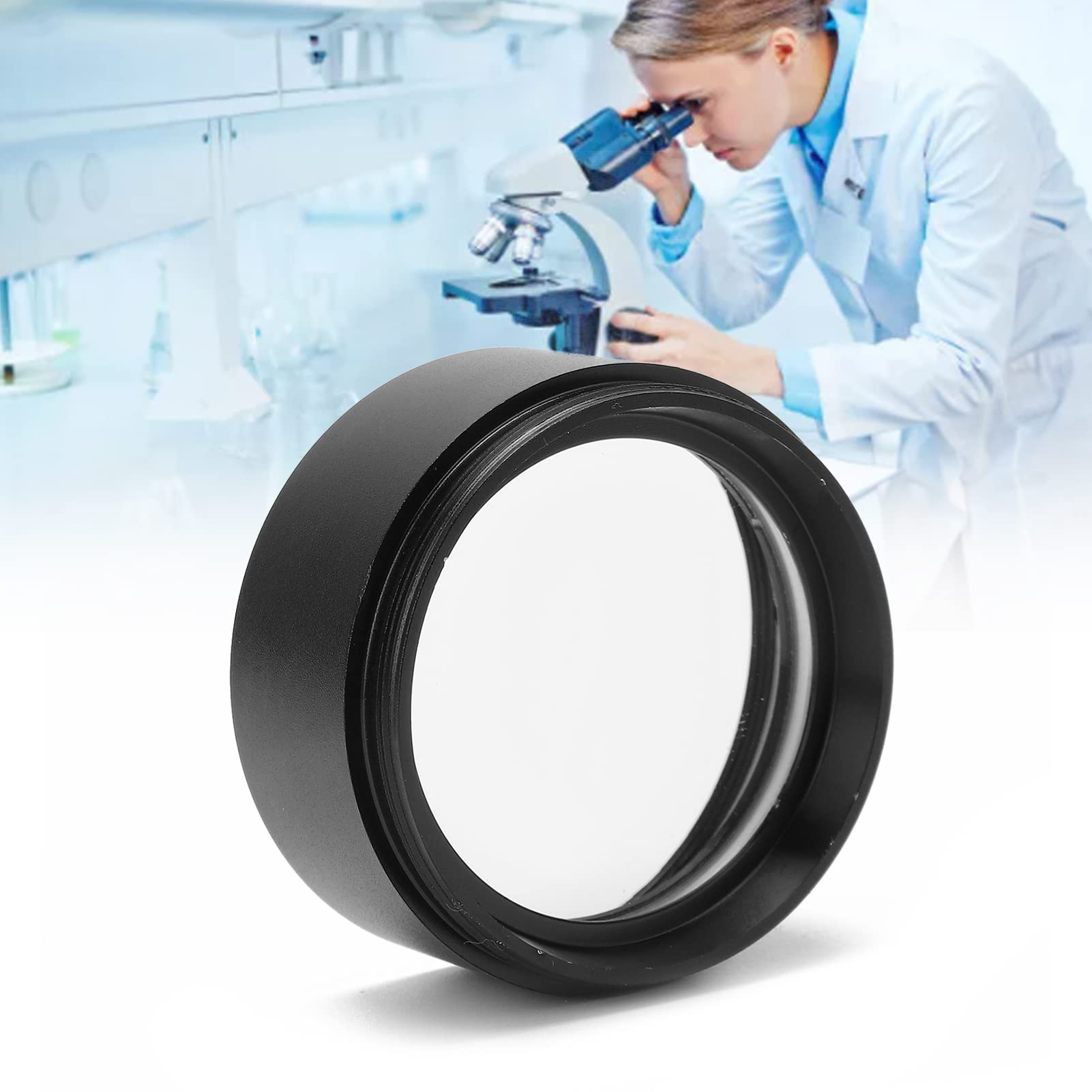 Lente Barlow 0.7X WD120 per Stereo Microscopio con Ingrandimento e Miglioramento Qualità Immagine