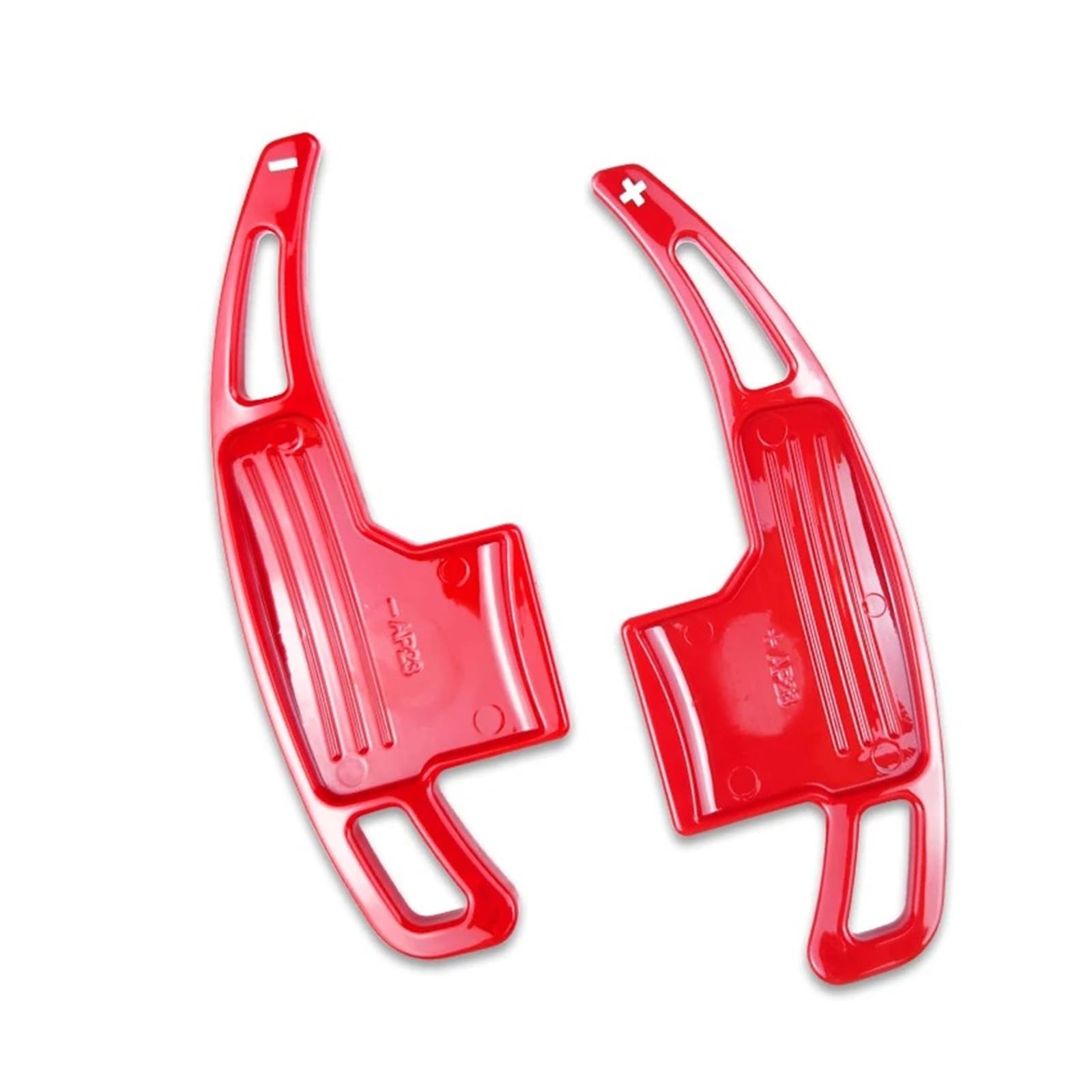 Xxiucj Car Paddle Shifter Extensions for Mustang 2015-2019 Pattern Car Steering Wheel Shift Paddle Extension Shifting(Red)