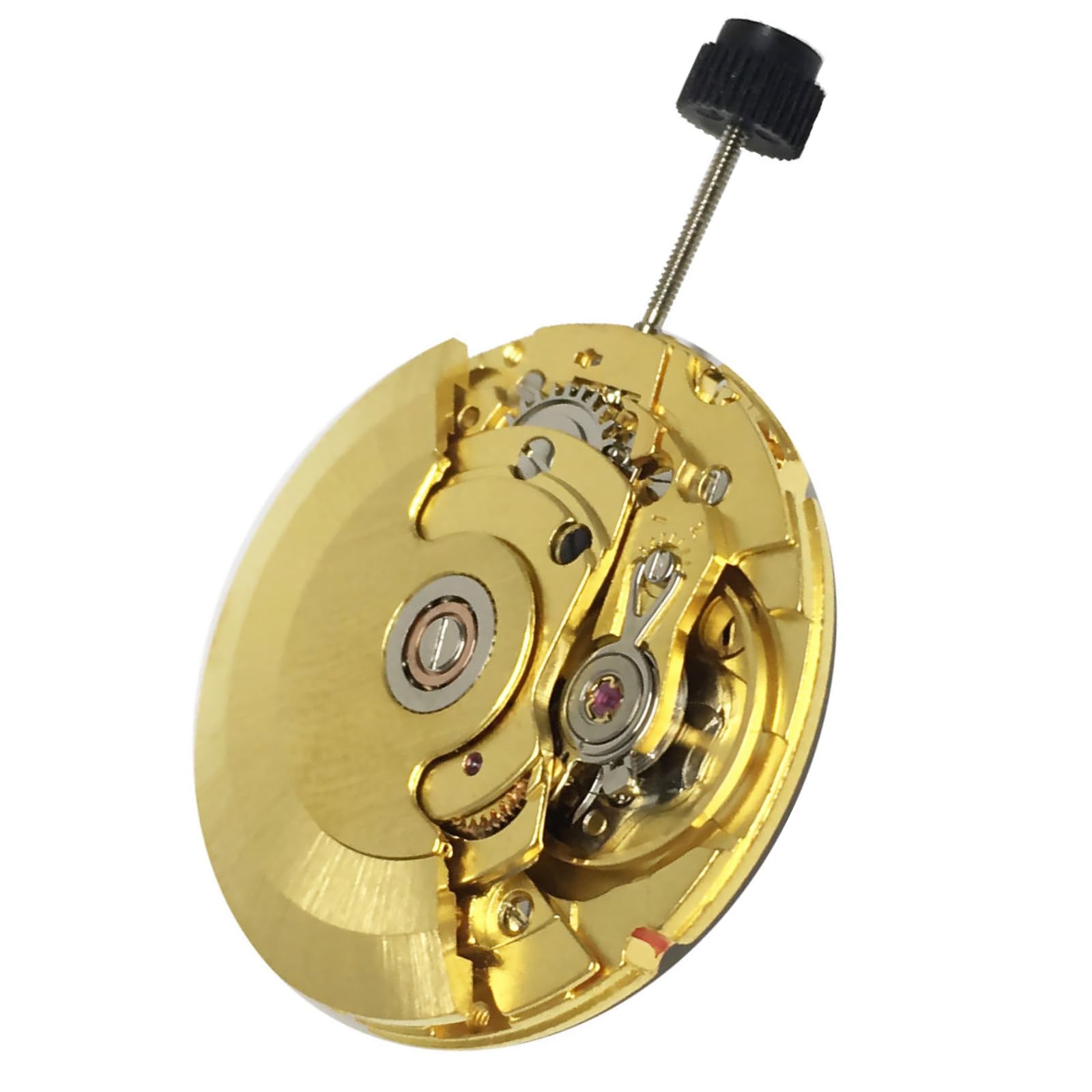 CHICHIYANG Weiß/Gold, Automatikuhr, Uhrwerk, Kupferstahl, Material, analog, bei 3 Uhr, Datum, Uhrwerk, Uhrwerk, Zubehör für ETA 2836-2