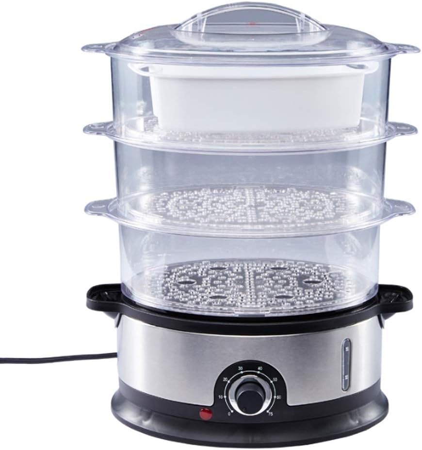 Electric Steamer Multifunctional Household Automatic Power off Steam Steamer 3 Layer Large Capacity Seafood Steamer Steamer