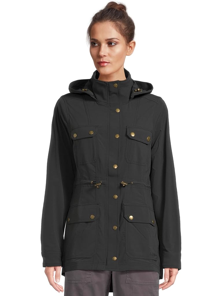 Black L.L.Bean Boundless Softshell Jacket