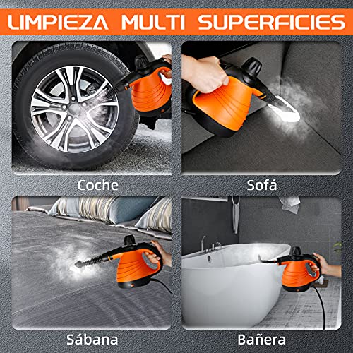 Vaporeta-limpieza-hogar-1100W-Limpiador-a-Vapor-de-Mano-con-Tanque-de-350mL-Vaporeta-de-Mano-con-9-Accesorios-para-Hogar-y-Cocina