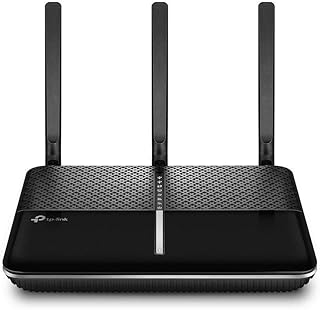 TP-Link AC2300 Smart WiFi Router - Long Range RangeBoost, MU-MIMO, Wave 2 Tech, VPN Function, Dual Band, Gigabit, Works Alexa, Integrated Anti-Virus & QoS(Archer C2300) (Renewed)