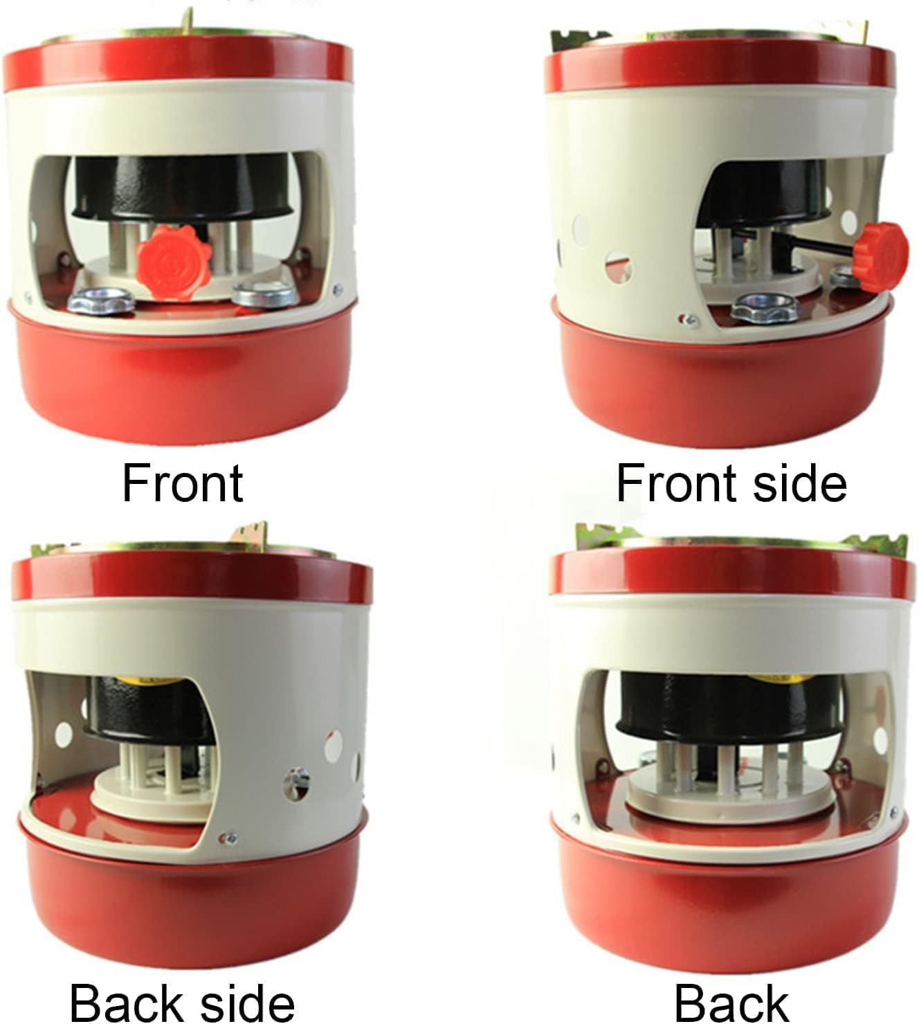 Kerosene Heater, Kerosene Camping Stove, 4.6L Portable Household Heater Stove Burner for Indoor Outdoor, Terrace, Deck, Heating and Barbecue Cooking Light Kerosene Stove (Enamel Nostalgic)