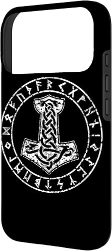 Vista 80 de Funda para iPhone 14 Mjolnir Thor Hammer Viking Norse Mythology