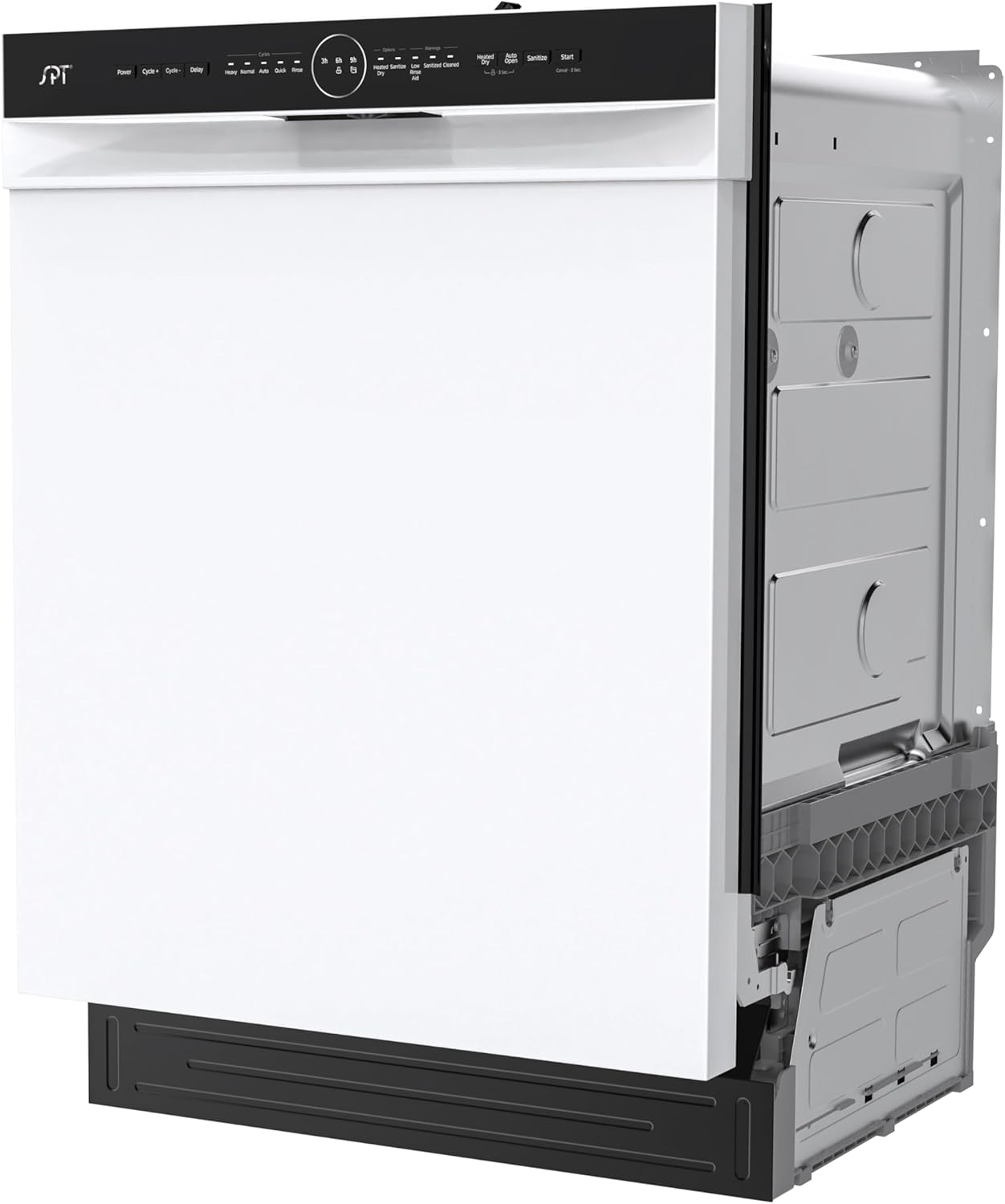 SD-6505W: 24″ Built-In Stainless Steel Tall Tub Dishwasher w/Smart Wash System, Heated Drying & ENERGY STAR – White