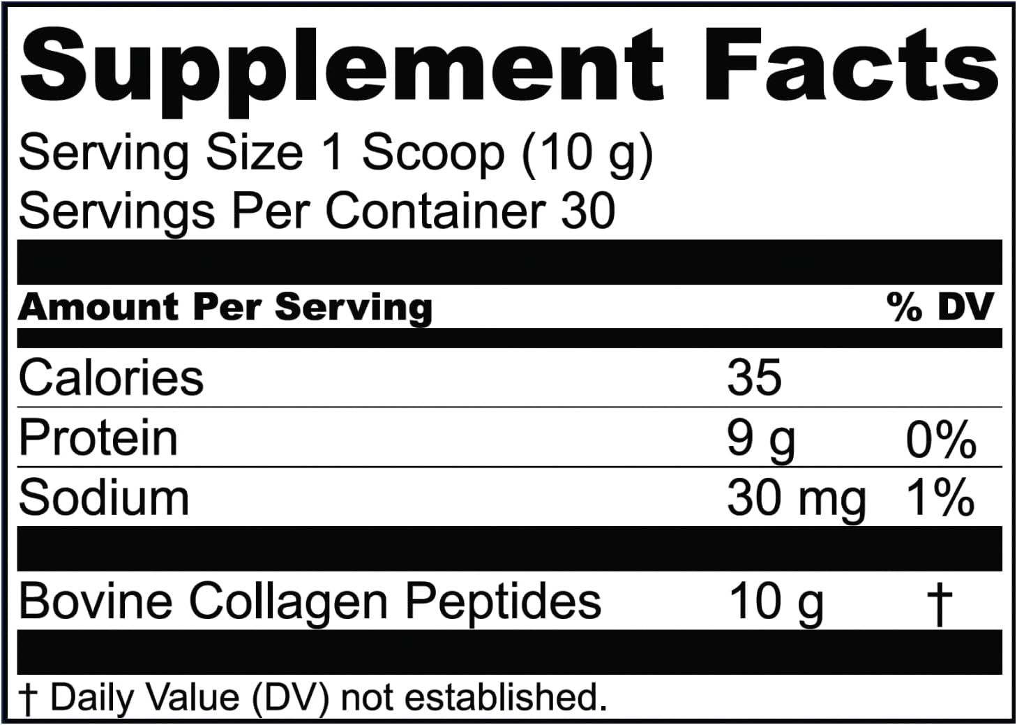 1MD Nutrition Collagen Peptides - Hydrolyzed Collagen Powder Types I & III for Women & Men - Joint, Hair & Nail Support - Unflavored - 30 Servings