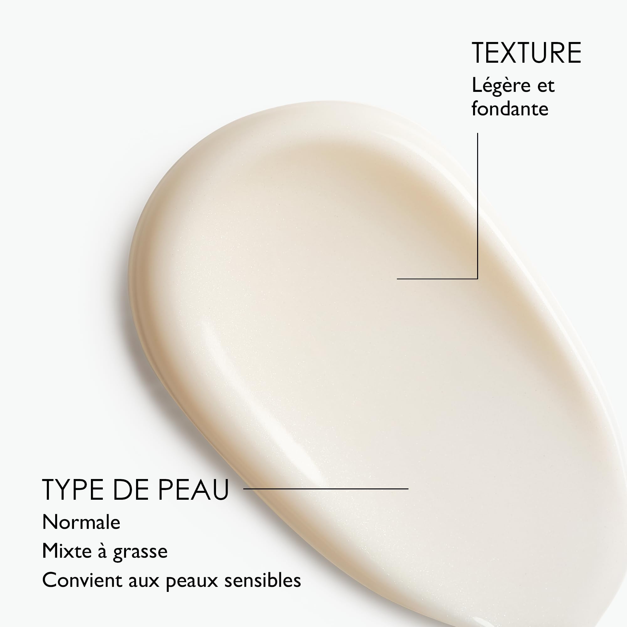 Sanoflore Crème des reines légère visage, Crème Anti-âge hydratante régénération éclat, Peau normale, Certifié Bio, 40 ml