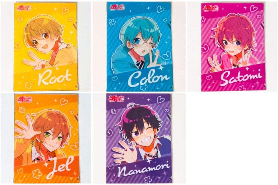 新品★すとぷり★すとろべりーすたーと★特典★クリアファイル★5点セット すとぷりすとろべりーすたーと特典クリアファイル5点セット