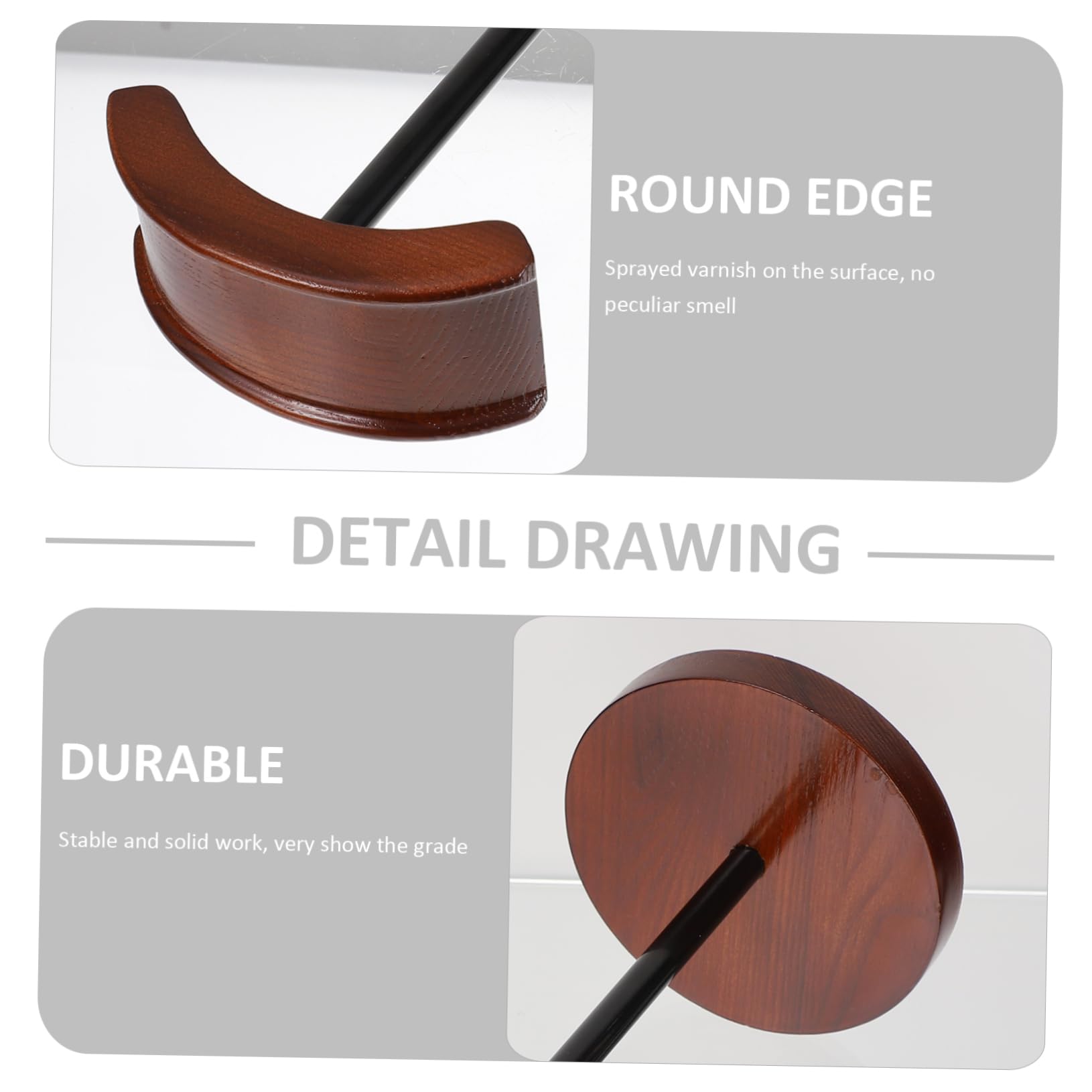 Soporte para Auriculares De Madera Soporte para Auriculares Soporte para Auriculares De Escritorio para El Hogar Y La Oficina