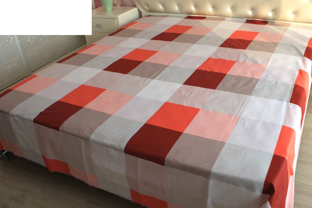 Draps doubles de coton au tissage traditionnel pour des nuits douces et sereines
