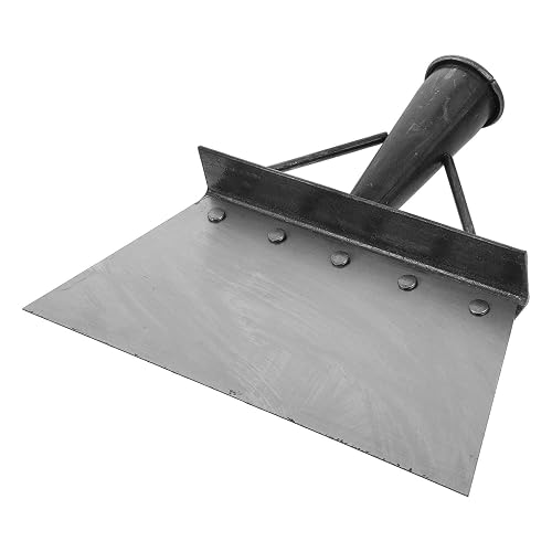 Pelle Multifonction en Acier Noir, Outil Portable pour Jardin, Déneigement