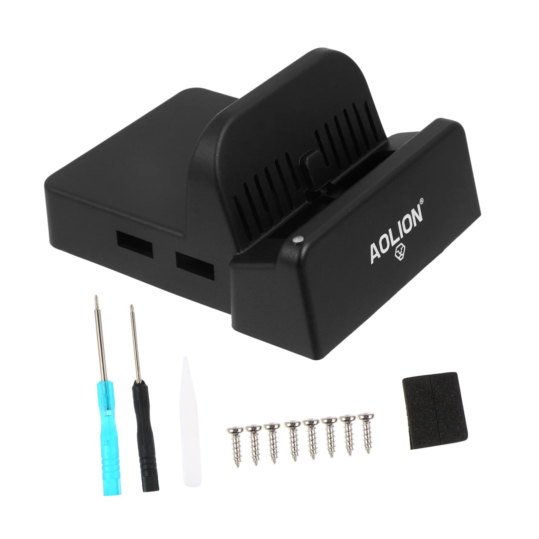 STOBOK 1 Set Base DIY Laptop Dock Station Tv Docking Station USB a Docking Station Charging Dock Station Game Machine Support Dock Stand Modified Cooling Base Television Bracket Plastic