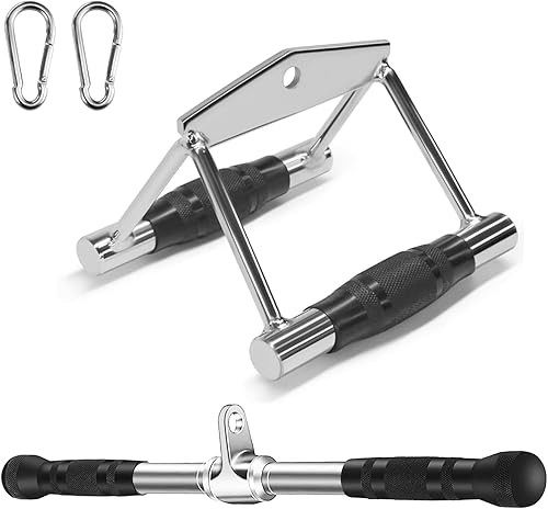 Miniatura 9 de Accesorio para Máquina de Cable, Accesorios de Jalón LAT, Accesorios de Gimnasio en Casa, Accesorio de Jalón para Tríceps