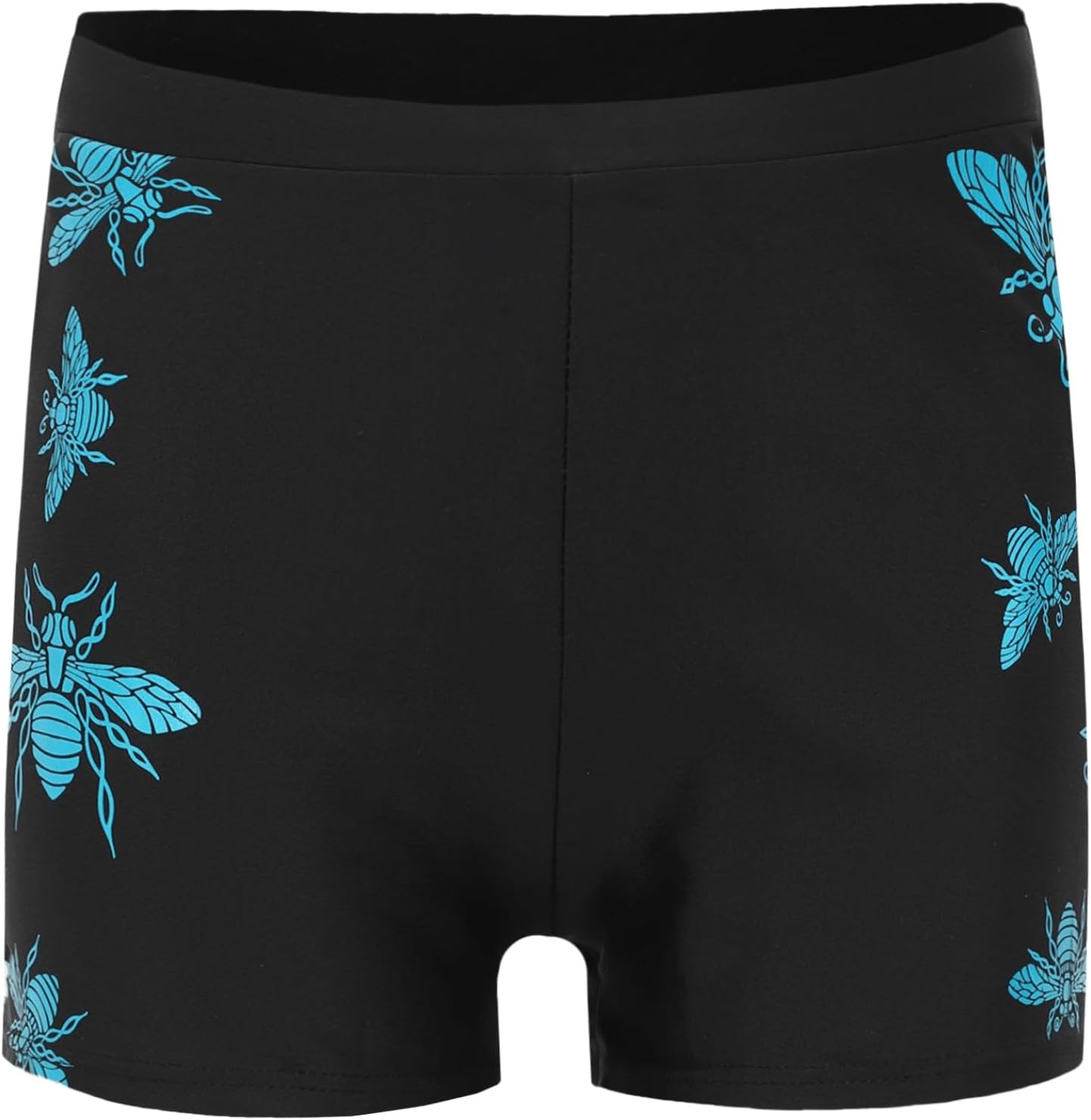 Girls Rash Guard Swimming Shorts Compression Swim Trunks Quick Dry Swimsuit Bottoms