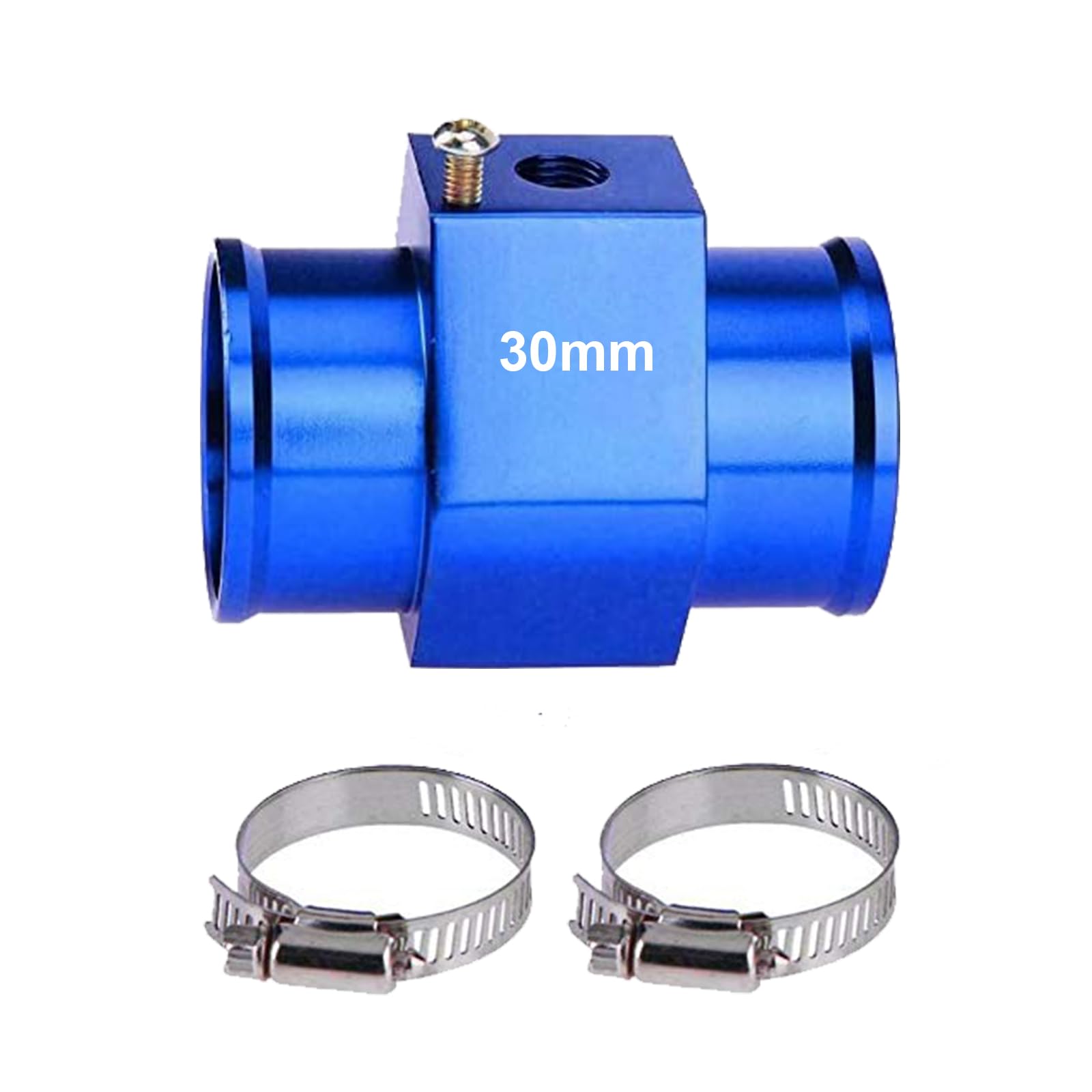 Water Temperature Gauge Adapter,Water Temp Meter Gauge Radiator Sensor Adaptor Clamps (30mm)