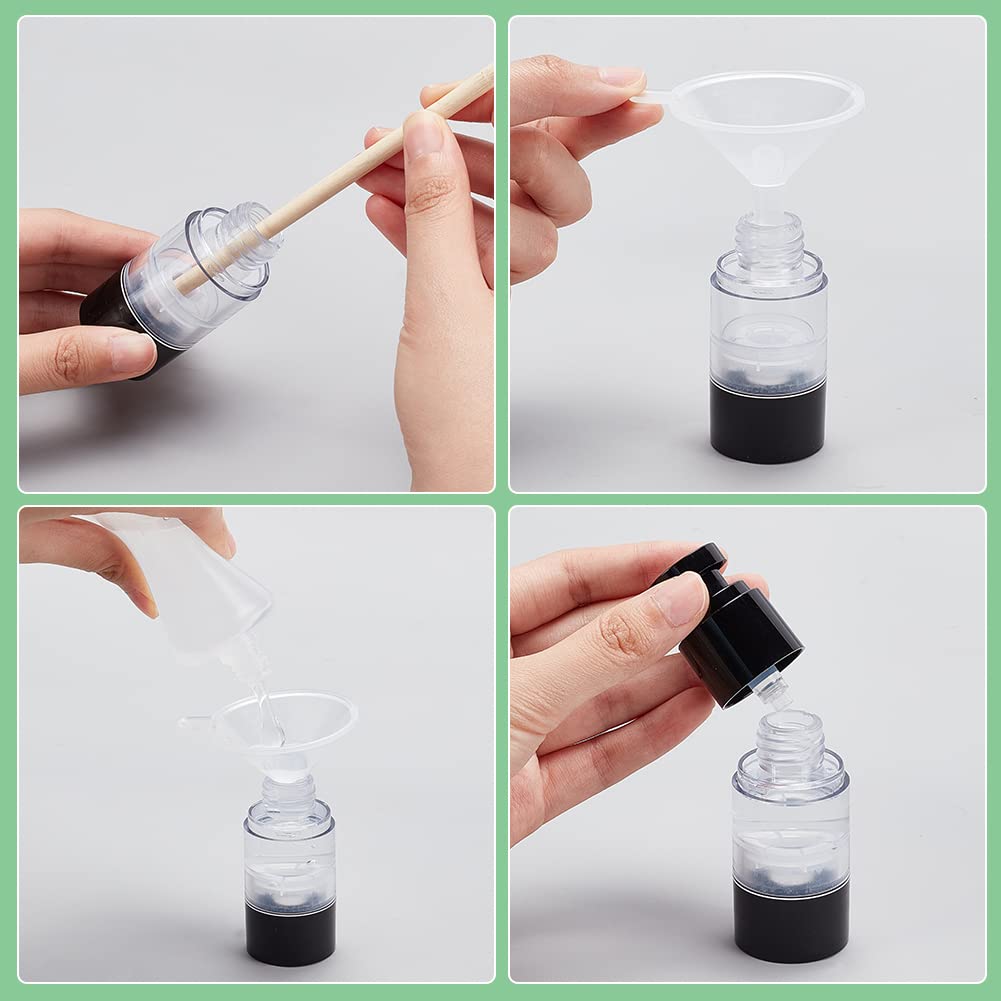Amazon.co.jp｜BENECREAT 4点100ml 真空ボトル エアレスポンプボトル