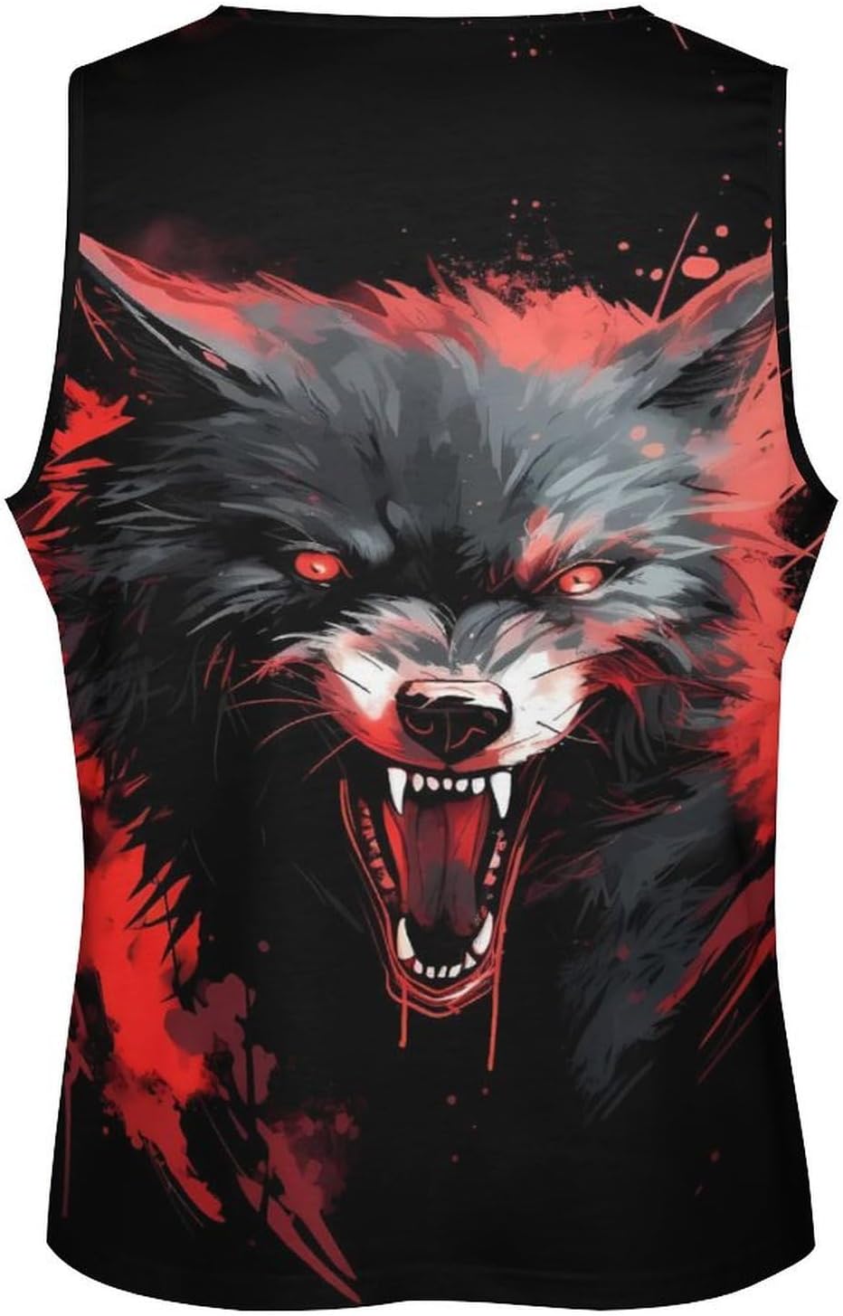 MARSVOVO Tank Tops for Men Animal Print Sport Tank Summer Sleeveless Workout T-Shirts Fitness Vest Athletic Undershirts - Image 5