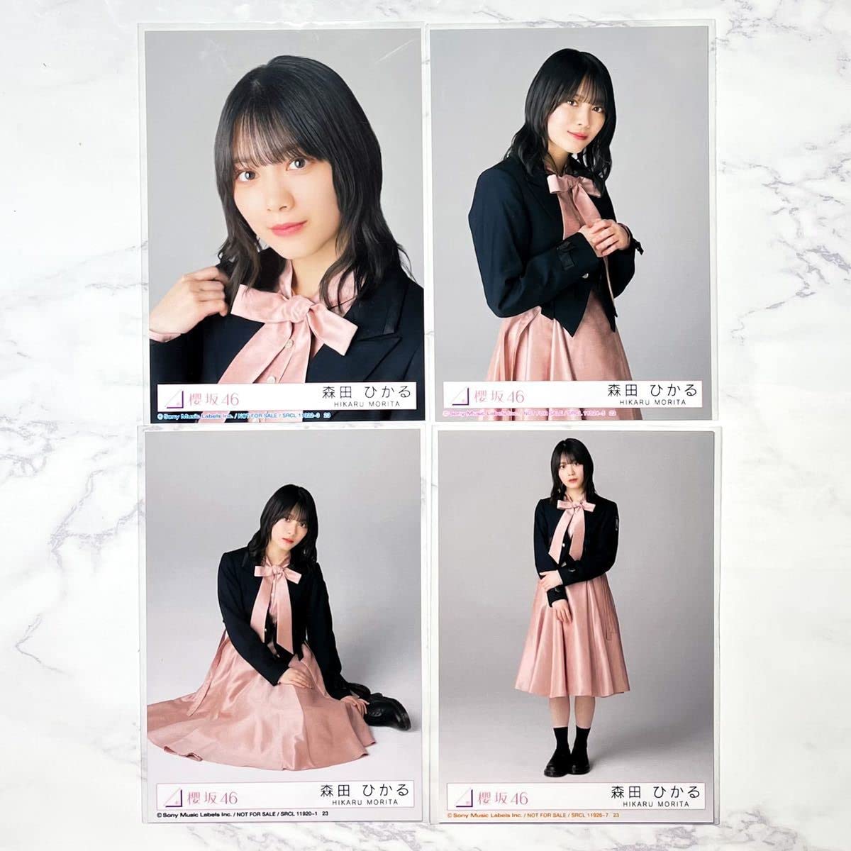 櫻坂46 福袋2025 森田ひかる 生写真以外の6点セット 櫻坂